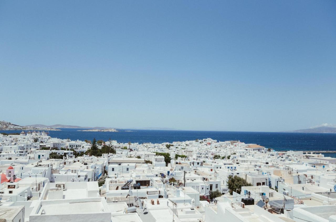 Central Local Living In Mykonos, Main Town Appartement Mykonos Town Buitenkant foto