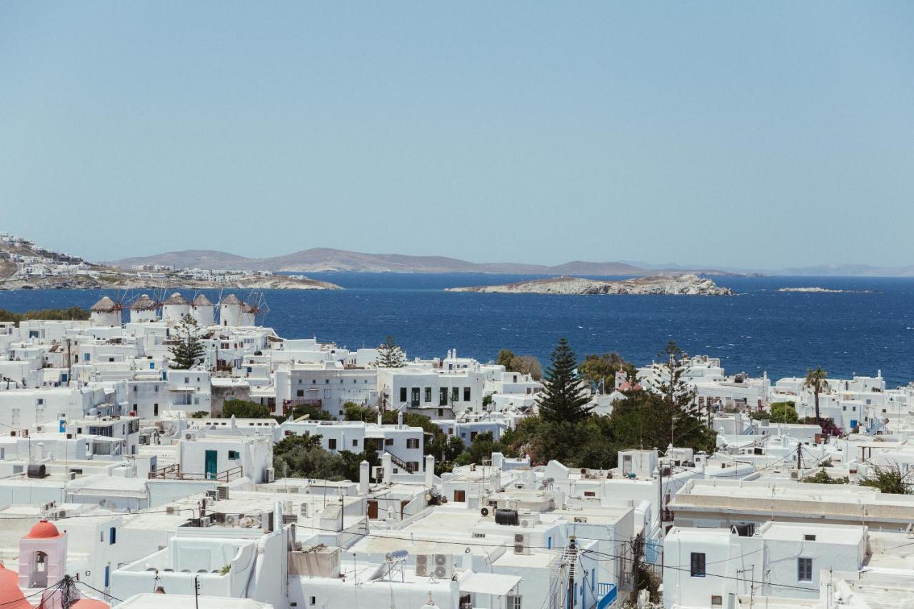 Central Local Living In Mykonos, Main Town Appartement Mykonos Town Buitenkant foto